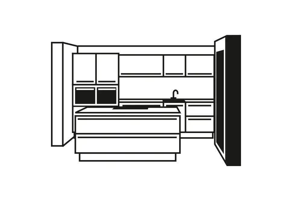 Icon für Detail- und Ablaufpläne für die Küche